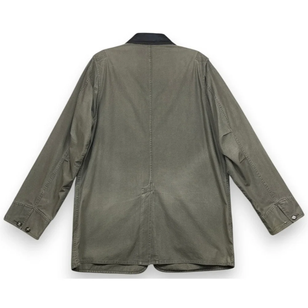 Vintage LL Bean Barn Chore Jacket Green Medium Tall